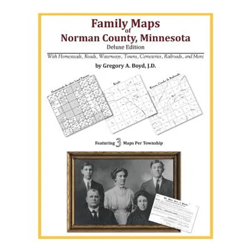 Family Maps of Norman County, Minnesota