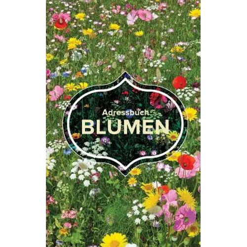 Adressbuch Blumen