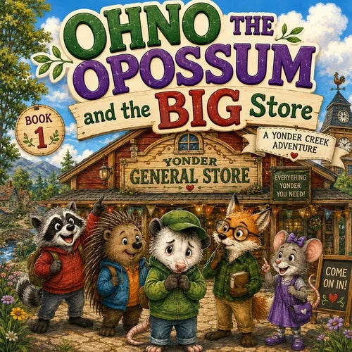 Ohno the Opossum and the BIG Store: A Yonder Creek Adventure