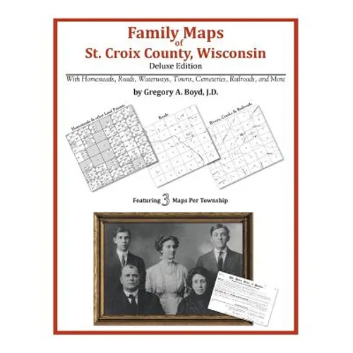 Family Maps of St. Croix County, Wisconsin