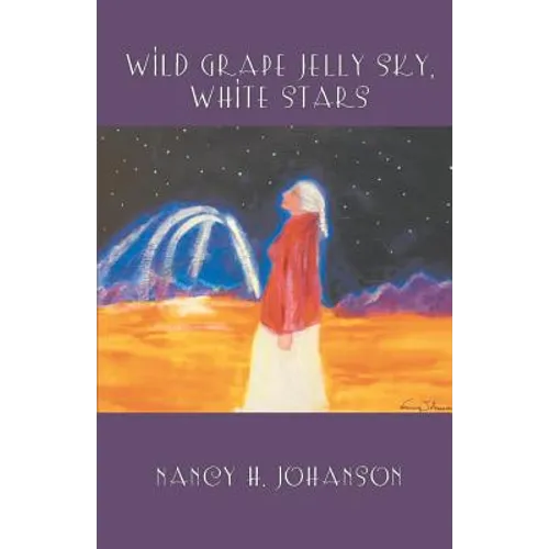 Wild Grape Jelly Sky, White Stars