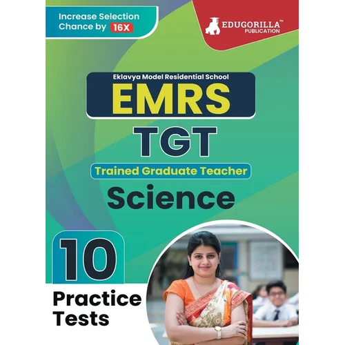 EMRS TGT Science Exam Book 2023 (English Edition) - Eklavya Model Residential School Trained Graduate Teacher - 10 Practice Tests (1500 Solved MCQ) wi