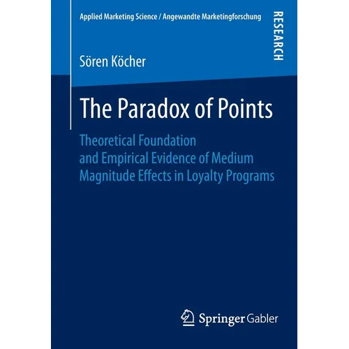The Paradox of Points: Theoretical Foundation and Empirical Evidence of Medium Magnitude Effects in Loyalty Programs