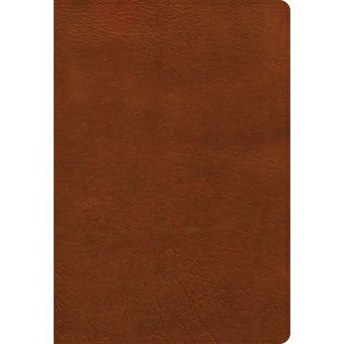 NASB Super Giant Print Reference Bible, Burnt Sienna Leathertouch, Indexed