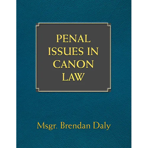 Penal Issues in Canon Law