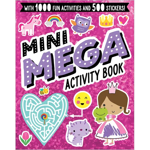 Mini Mega Activity Book (Pink)