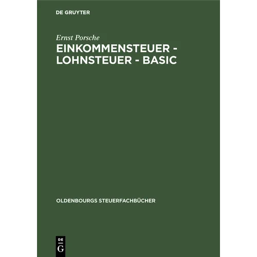 Einkommensteuer - Lohnsteuer - BASIC