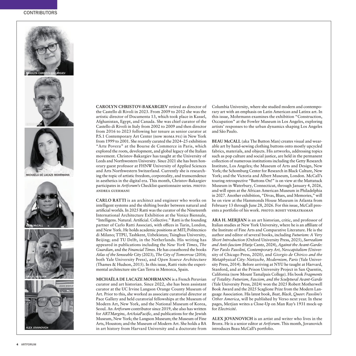 Artforum - January 2026: Art Of Kerry James Marshall, Álvaro Urbano’s Bird Utopias, Nigerian Modernism, Close-Up Of Man Ray’s Mock-Up For Electricity, Helen Frankenthaler’s Before The Caves & More!