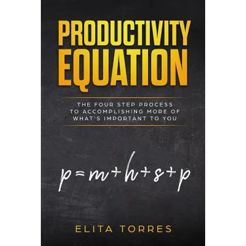 Productivity Equation: The Four Step Process to Accomplishing More of What's Important to You