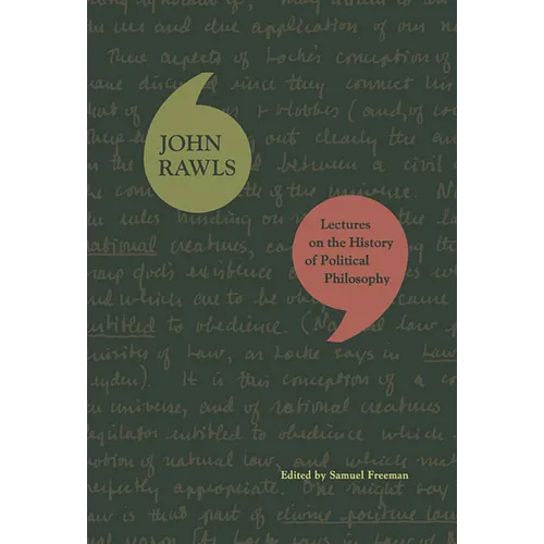 Lectures on the History of Political Philosophy