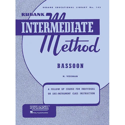 Rubank Intermediate Method - Bassoon