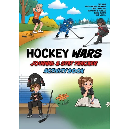 Hockey Wars Journal: Stat Tracker Activity Book