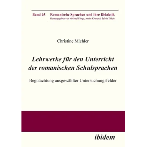 Lehrwerke für den Unterricht der romanischen Schulsprachen