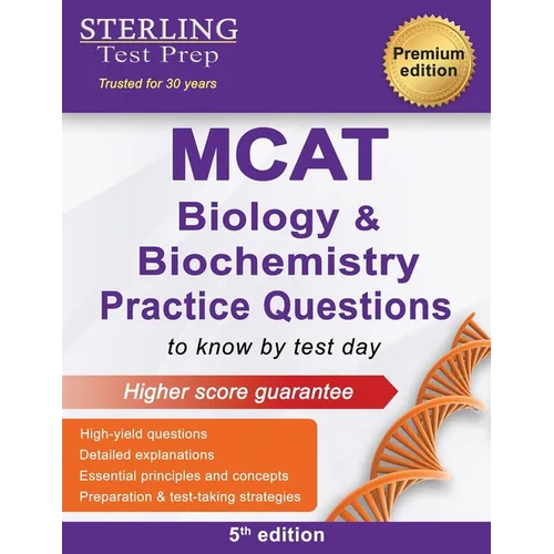 MCAT Biology & Biochemistry Practice Questions: High Yield MCAT Questions