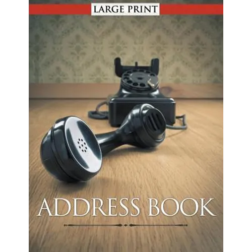 Address Book Large Print