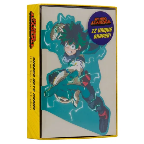 My Hero Academia: Class 1-A Boxed Die-Cut Note Cards (Set of 12)