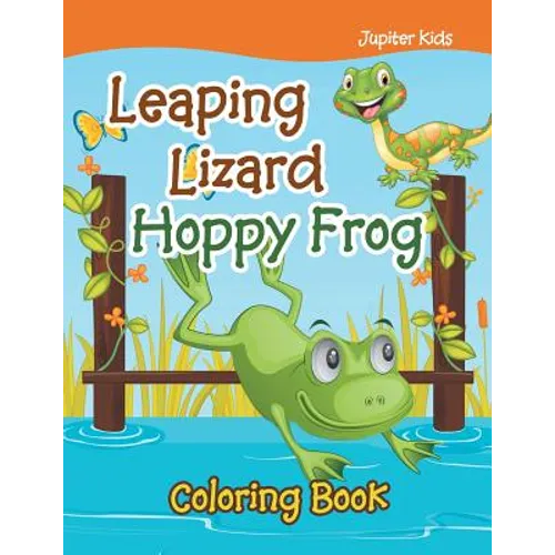 Leaping Lizard Hoppy Frog Coloring Book