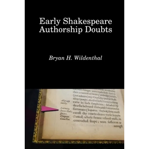 Early Shakespeare Authorship Doubts