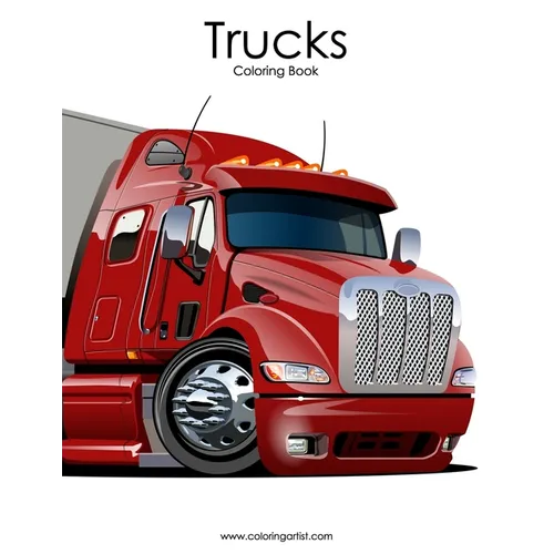 Trucks Coloring Book 1