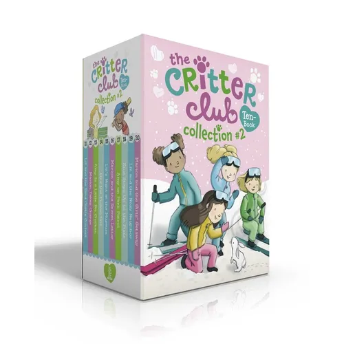 The Critter Club Ten-Book Collection #2 (Boxed Set): Liz and the Sand Castle Contest; Marion Takes Charge; Amy Is a Little Bit Chicken; Ellie the Flow