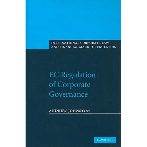 EC Regulation of Corporate Governance