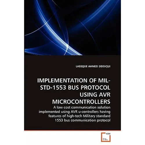 Implementation of Mil-Std-1553 Bus Protocol Using AVR Microcontrollers