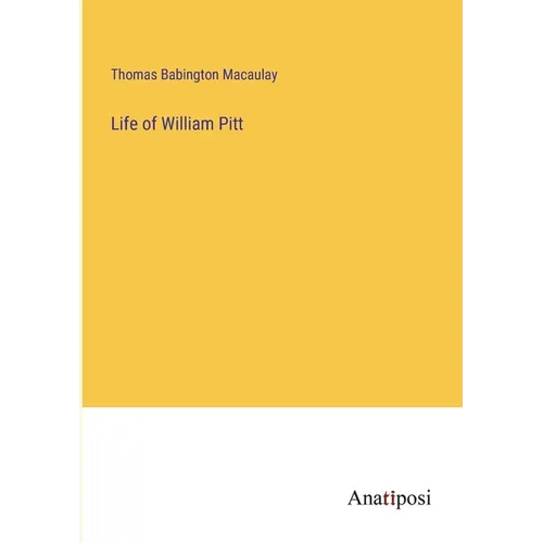 Life of William Pitt
