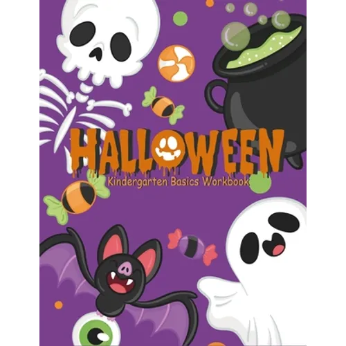 Halloween: kindergarten Basics Workbook: Fun activities math skills for preschool age 3-5