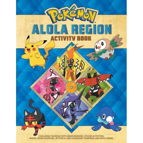 Pokémon Alola Region Activity Book