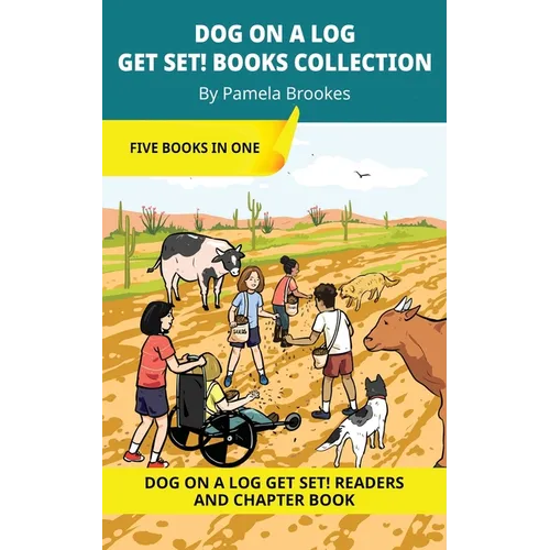 Dog On A Log Get Set! Books Collection: Decodable Series for Learning to Read. For Early Readers and Students with Dyslexia. (Words with Three Letters
