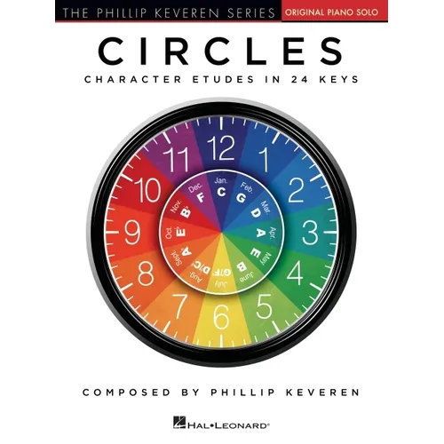 Circles - Character Etudes in 24 Keys - Phillip Keveren Series