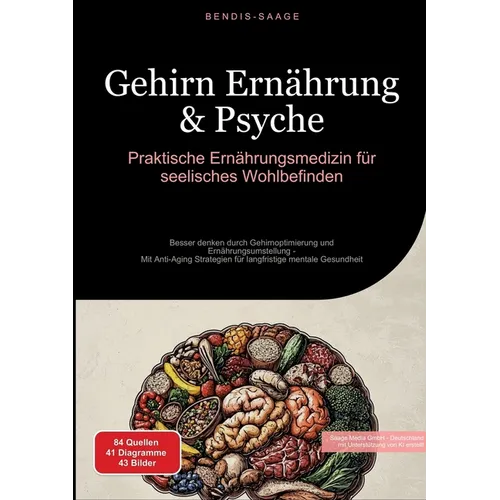 Gehirn Ernährung & Psyche: Praktische Ernährungsmedizin für seelisches Wohlbefinden: Besser denken durch Gehirnoptimierung und Ernährungsumstellung -