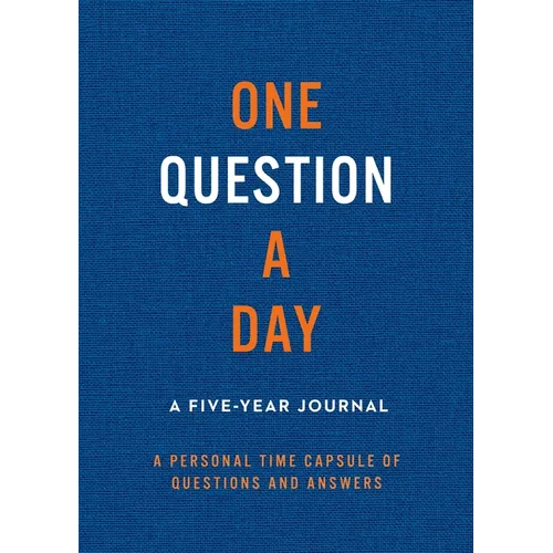 One Question a Day (Navy): A Five-Year Journal: A Personal Time Capsule of Questions and Answers