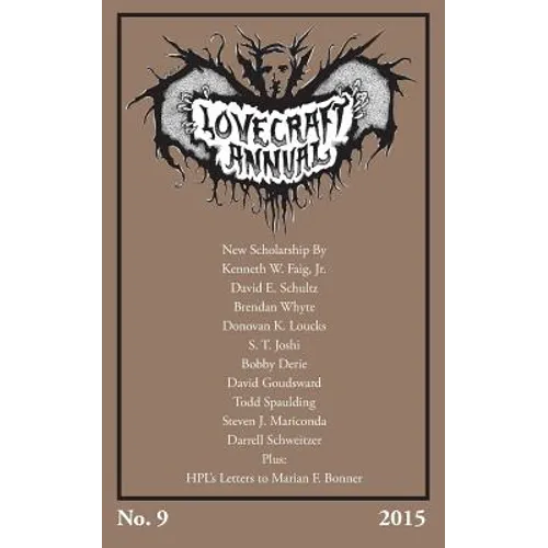 Lovecraft Annual No. 9 (2015)