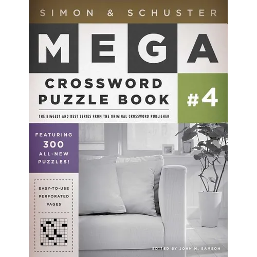 Simon & Schuster Mega Crossword Puzzle Book #4