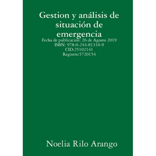 Gestion y análisis de situación de emergencia