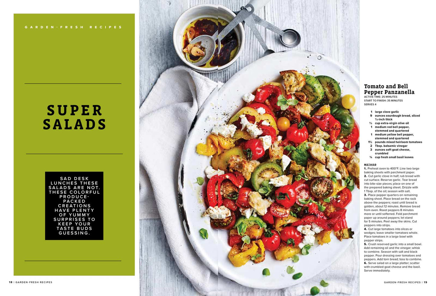 Garden Fresh Recipes - 126 Healthy Recipes, Easy Weeknight Meals, Company-Worthy Vegetarian Dishes, Fast Stir-Fries, Craveable Desserts, Soups, Salads, Pastas, Toasts, Frittatas, Grill, Herbs & More!