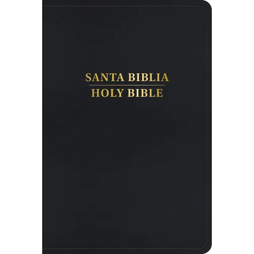 Rvr 1960/KJV Biblia Bilingüe, Negro Imitación Piel Con Índice (Edición 2024)
