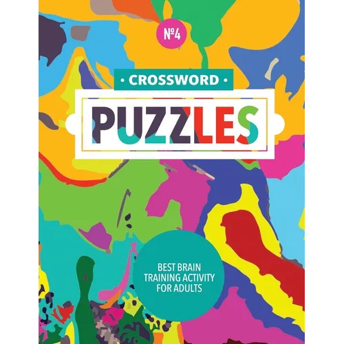 Crossword Puzzles: Best Brain Training Activity For Adults (Fourth Book)
