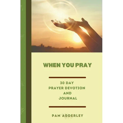 When You Pray: 30 Day Prayer Devotion and Journal