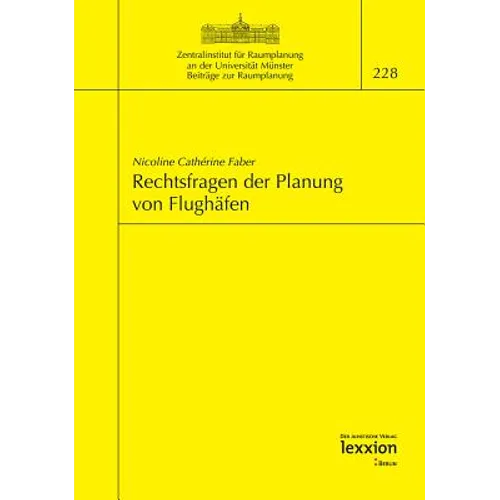 Rechtsfragen Der Planung Von Flughafen