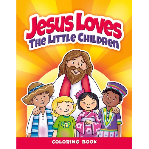Jesus Loves the Little Chldren Coloring Book