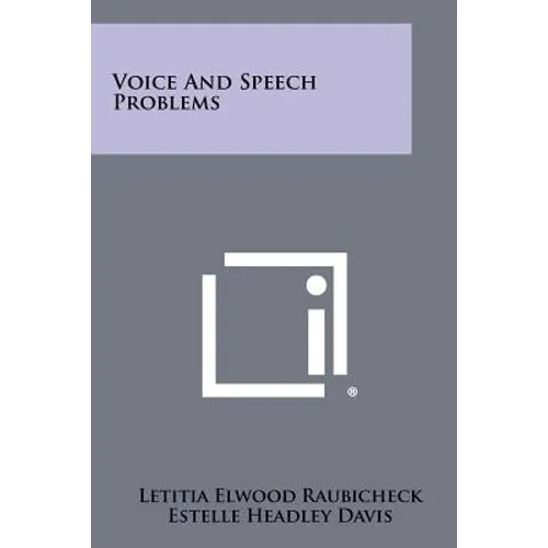 Voice and Speech Problems