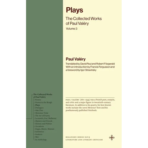 Plays: The Collected Works of Paul Valéry, Volume 3