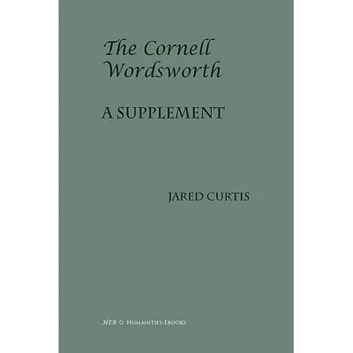 The Cornell Wordsworth: A Supplement