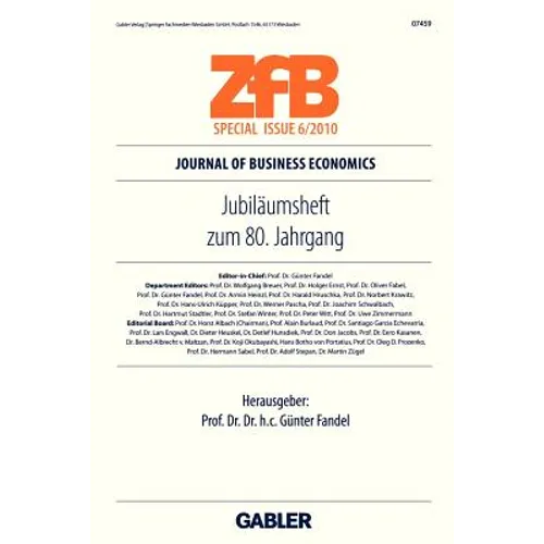 Jubiläumsheft Zum 80. Jahrgang