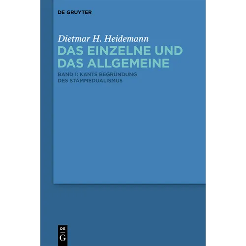 Kants Begründung des Stämmedualismus