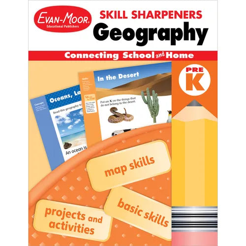 Skill Sharpeners: Geography, Grade Prek