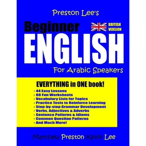 Preston Lee's Beginner English For Arabic Speakers (British)