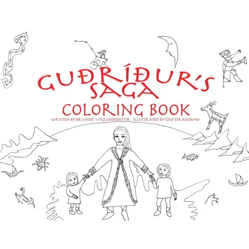 Guðríður's Saga Coloring Book